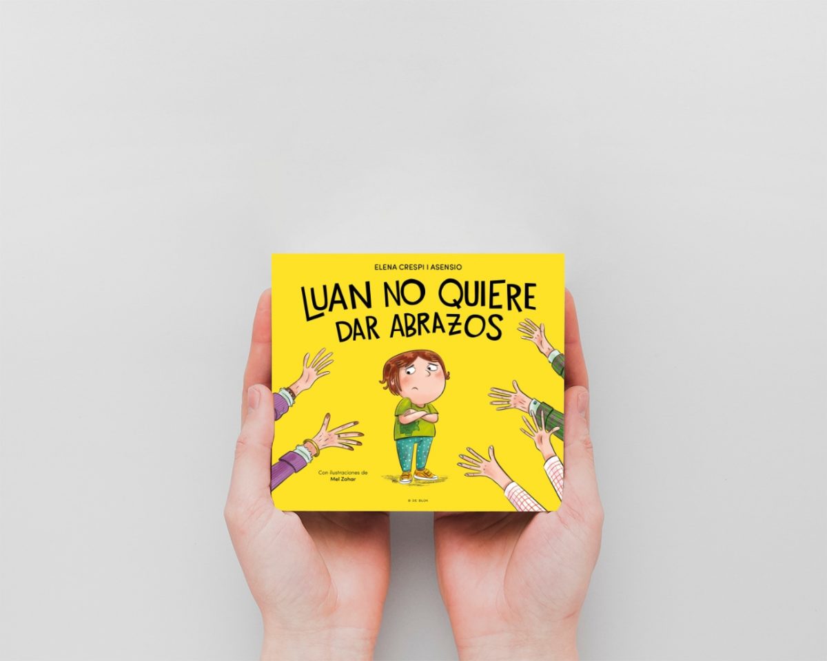 Luan no quiere dar abrazos